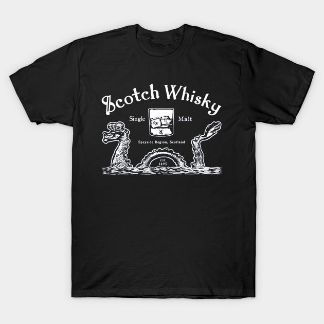 Scotch Whisky T-Shirt by paintkiller617